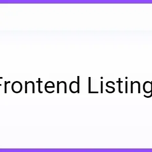 Everest Forms Frontend Listing