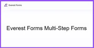 Everest Forms Multi-Step Forms