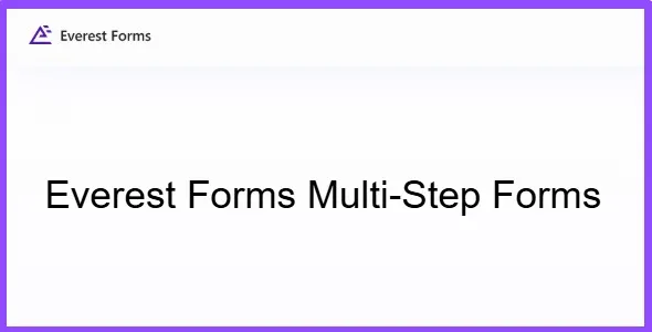 Everest Forms Multi-Step Forms