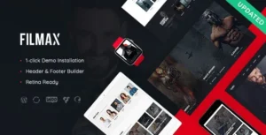 Filmax  – Cinema & Movie News Magazine WordPress Theme