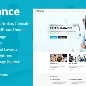 Finance - Consulting, Accounting WordPress Theme