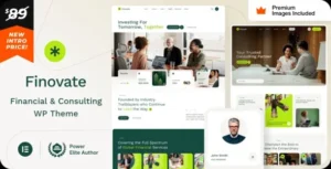 Finovate – Financial Advisors & Business Consulting WordPress Theme