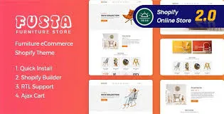 Fusta – Furniture Shopify Theme + RTL + Dropshippi