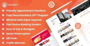 Handily  Booking System for WordPress Websites