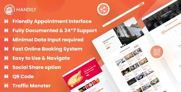 Handily Booking System for WordPress Websites