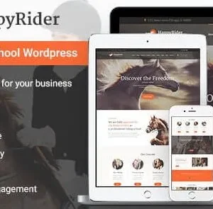 Happy Rider - Horse School & Equestrian Center WordPress Theme