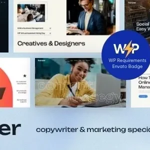 Harper – Copywriter & Marketing Specialist WordPress Theme
