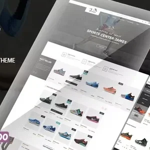 James - Responsive WooCommerce Shoes Theme