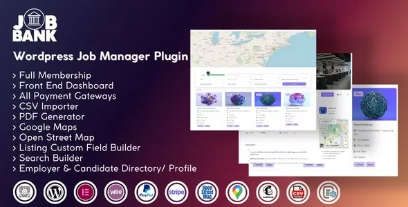 JobBank – WordPress Job manager plugin