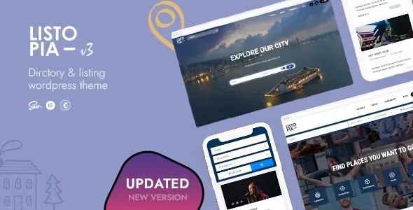 Listopia – Directory, Community WordPress Theme