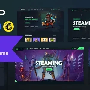 MYKD eSports and Gaming NFT WordPress Theme