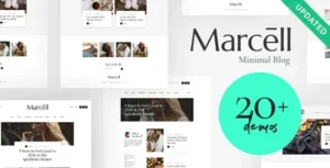 Marcell – Personal Blog & Magazine WordPress Theme