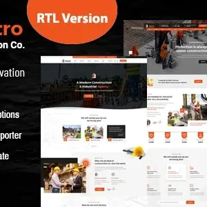 Montro - Construction WordPress Theme RTL Ready