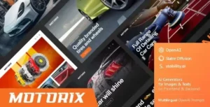 Motorix – Car Repair, Shop & Detailing WordPress Theme