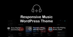 Musik – Responsive Music WordPress Theme