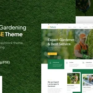 Naturn - Landscape & Gardening FSE WordPress Theme