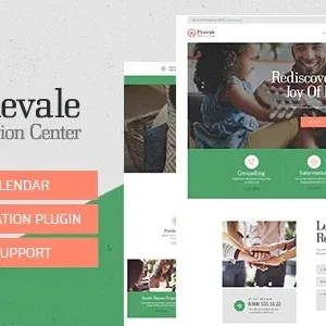 Pinevale – Addiction Recovery and Rehabilitation Center WordPress Theme