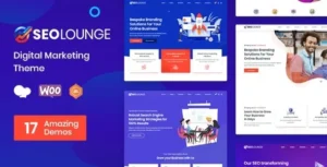 SEO Lounge – Digital Marketing Theme