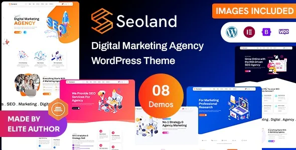 Seoland – SEO And Digital Marketing Agency WordPress Theme