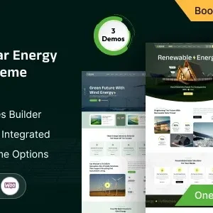 Solak - Ecology & Solar Energy WordPress Theme