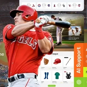 Sox – Baseball Team Sports WordPress Theme