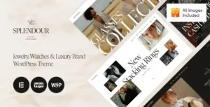 Splendour  – Jewelry & Watches WordPress Theme