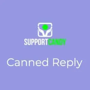 SupportCandy Canned Reply