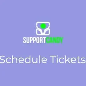SupportCandy Schedule Tickets
