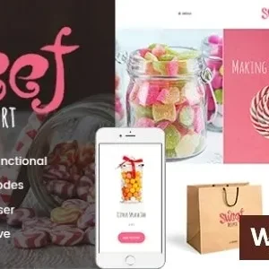 Sweet Dessert – Candy Shop & Cafe WordPress Theme