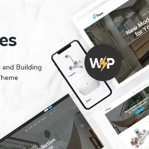 The Pipes - Plumbing Service and Building Tools Store WordPress Theme