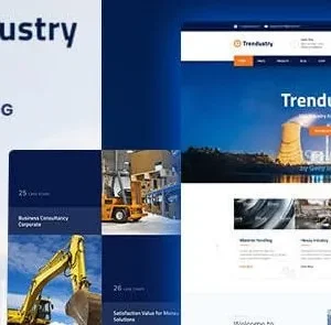 Trendustry – Industrial & Manufacturing WordPress Theme