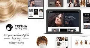 Trisha | Hair Weave, Wig Shopify Theme