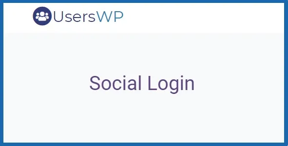 UsersWP Social Login