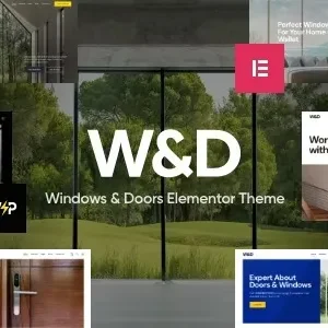 W&D – Windows & Doors Company WordPress Theme