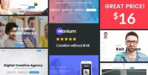 Wanium  – A Elegant Multi-Concept Theme