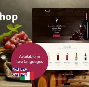 WineShop – Food & Wine Online Store WordPress Theme