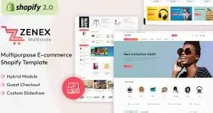 Zenex – Multipurpose E-commerce Shopify Template