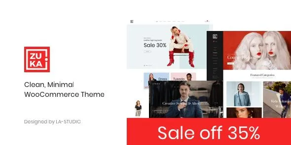 Zuka - Clean, Minimal WooCommerce Theme