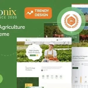 Agronix – Organic Farm Agriculture WordPress Theme