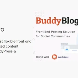 BuddyBlog Pro– WordPress