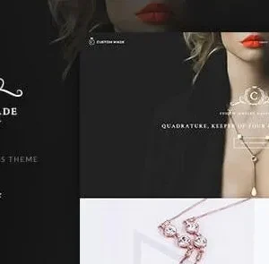 Custom Made - Jewelry Manufacturer and Store WordPress Theme