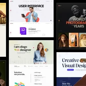 Diego - Creative Personal Portfolio & Resume WordPress Theme + RTL