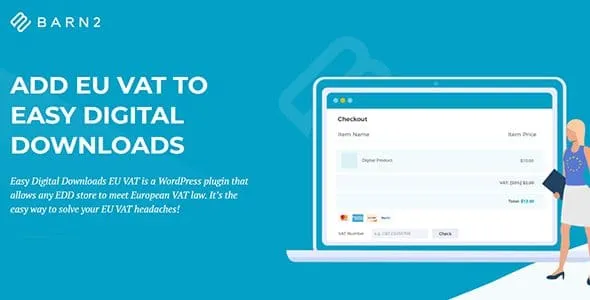 Easy Digital Downloads EU VAT - by Barn2