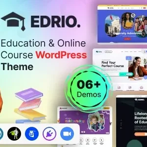 Edrio – Education & Online Course WordPress Theme