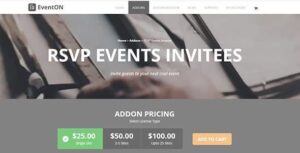 EventOn RSVP Events Invitees Addon