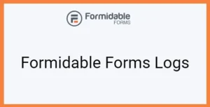 Formidable Forms Logs