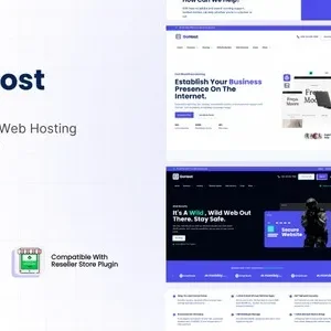 GoHost - Reseller Web Hosting WordPress Theme