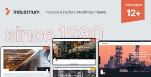 Industrium – Industry & Factory WordPress Theme