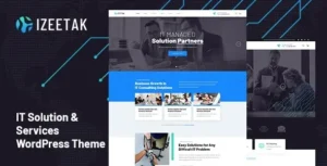 Izeetak  – IT Solutions & Services WordPress Theme