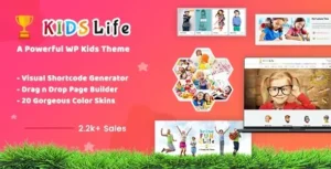 Kids Life – Children WordPress Theme